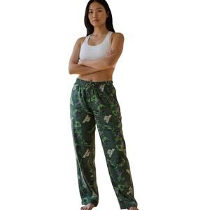 Marvel Hulk Women's Green Pajama Pants, Size L